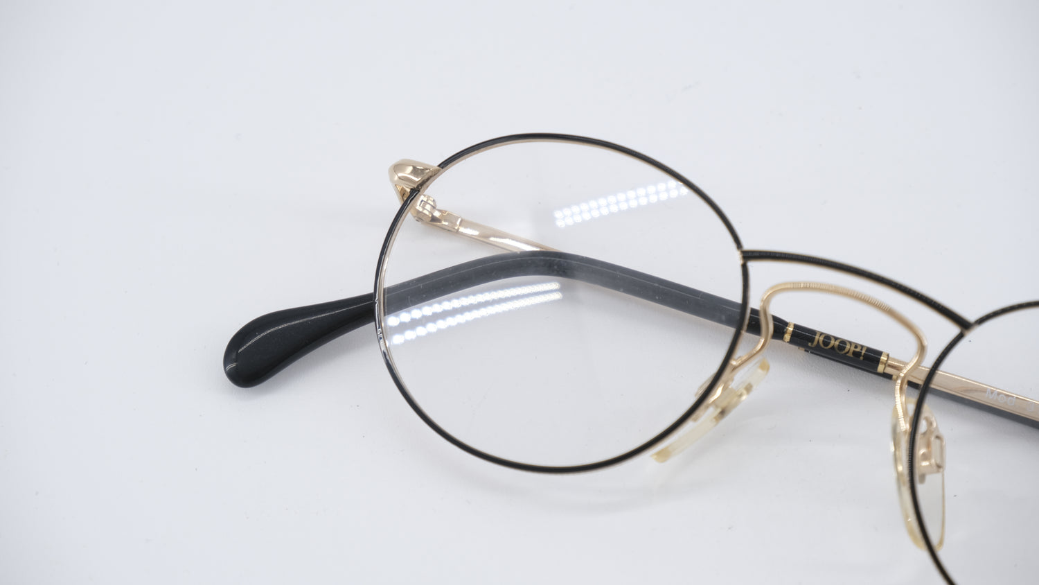 Joop! Glasses 315-610 Vintage Glasses · NOS · Black Transparent · 46-21-140 · Unworn