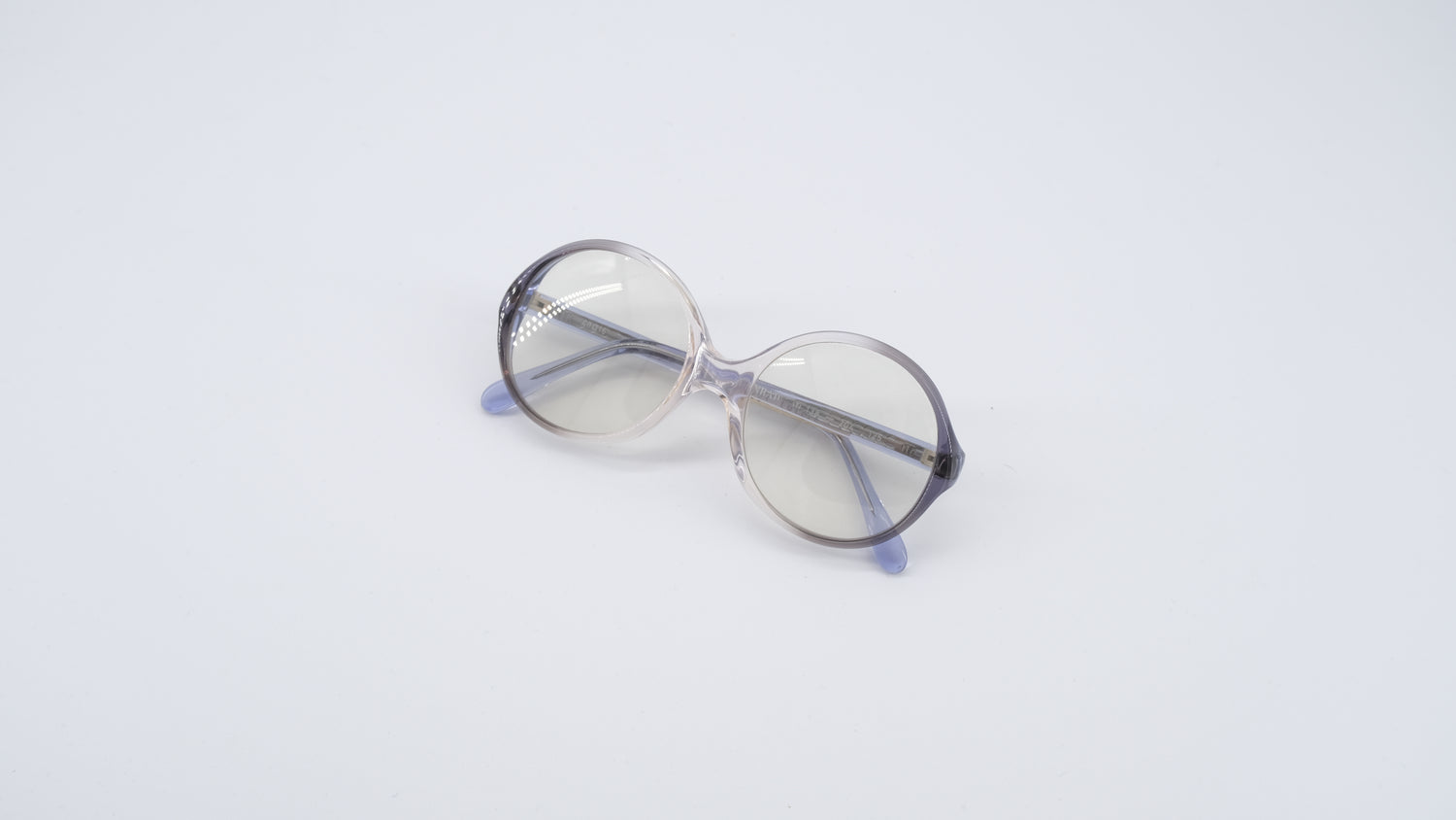 Menrad Glasses 138-204 Vintage Glasses · NOS · Blue Transparent · 48-16-125 · Unworn