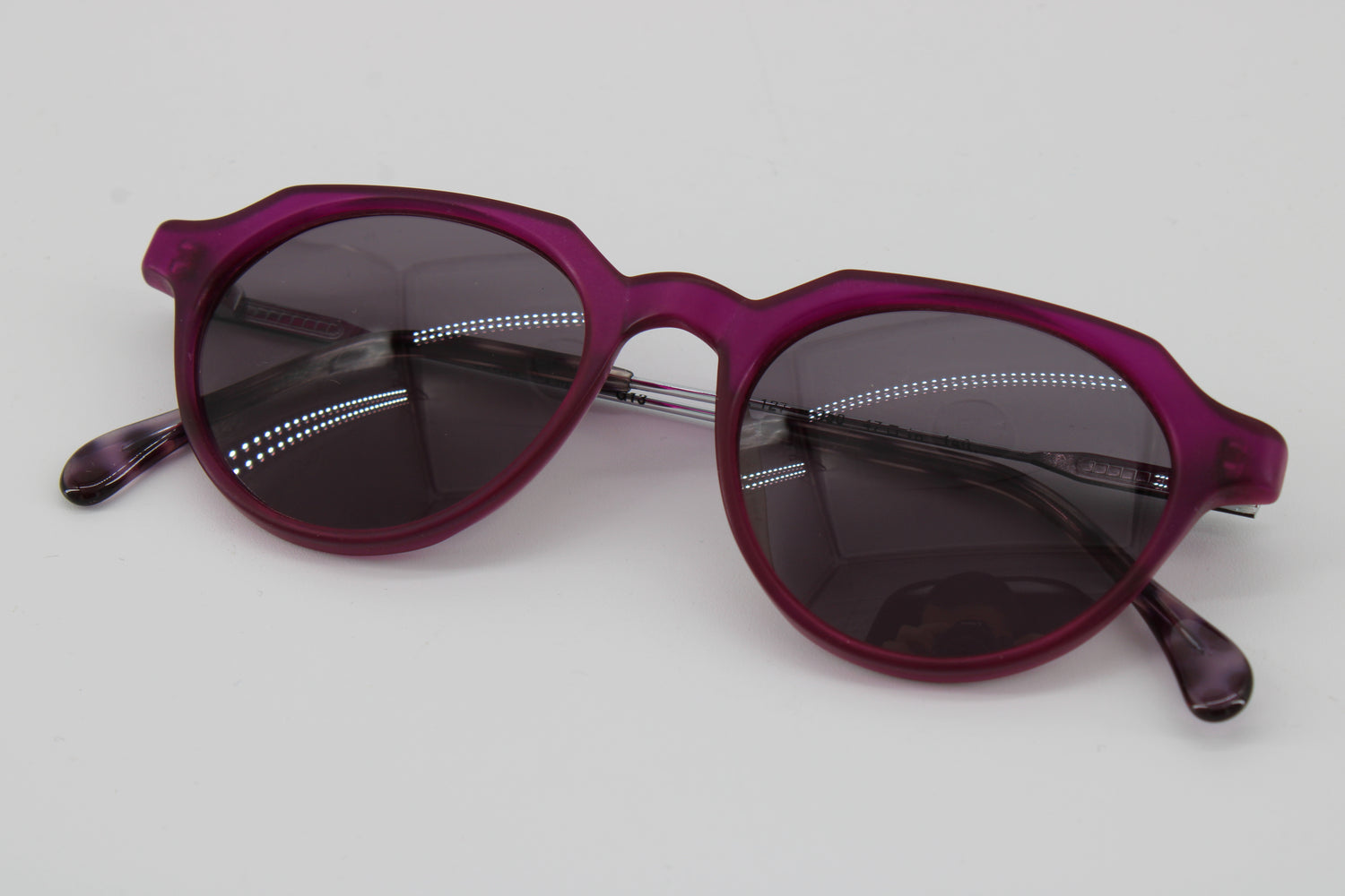 Enrico Coveri Glasses 127-350 Vintage Glasses · NOS · Purple-Silver · 47-16-140 · Unworn