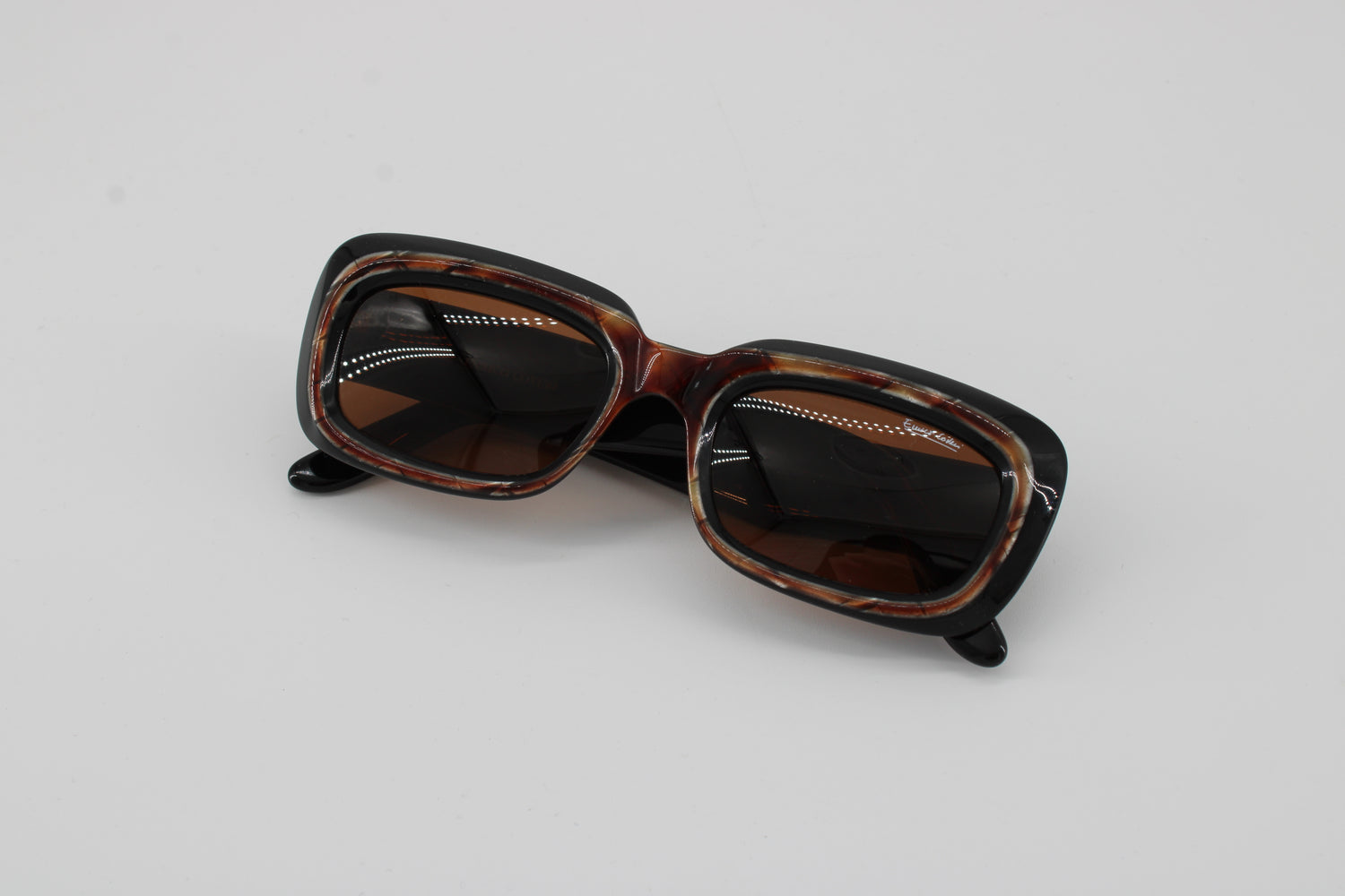 Enrico Coveri Glasses 749-810 Vintage Glasses · NOS · Brown-Black · 51-20-140 · Unworn