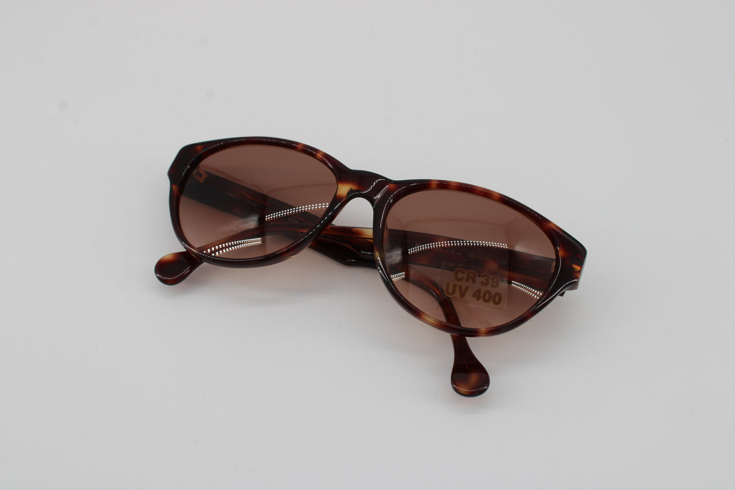 Enrico Coveri Glasses 740-015 Vintage Glasses · NOS · Brown-Black · 55-17-135 · Unworn