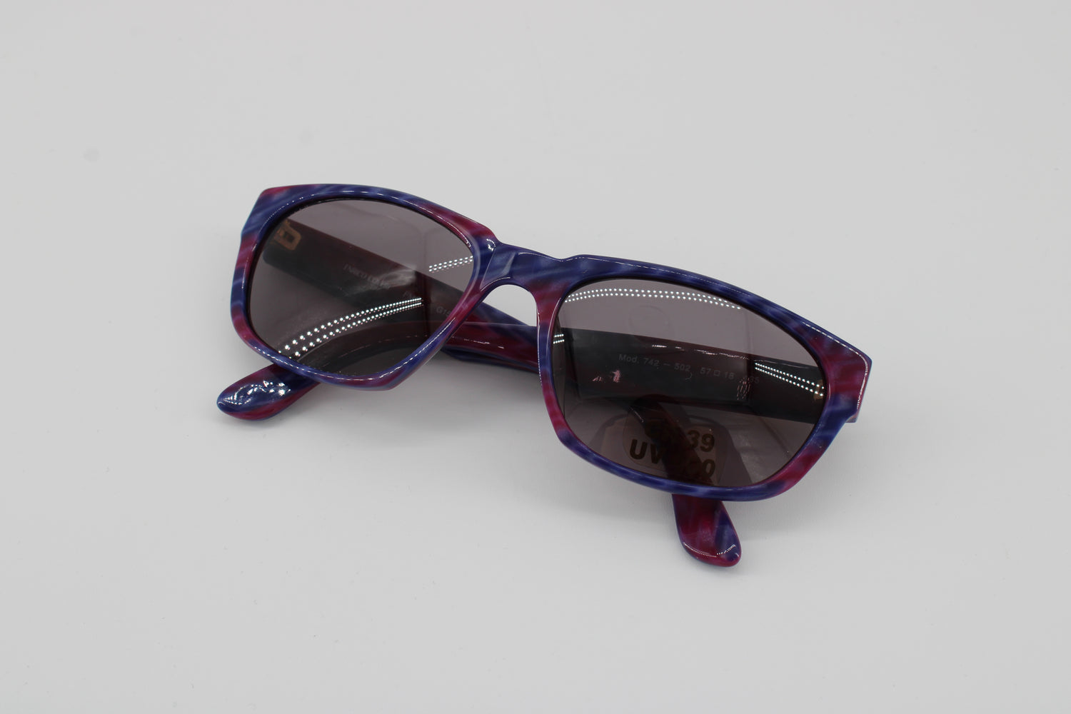 Enrico Coveri Glasses 742-502 Vintage Glasses · NOS · Purple-Pink · 57-18-135 · Unworn