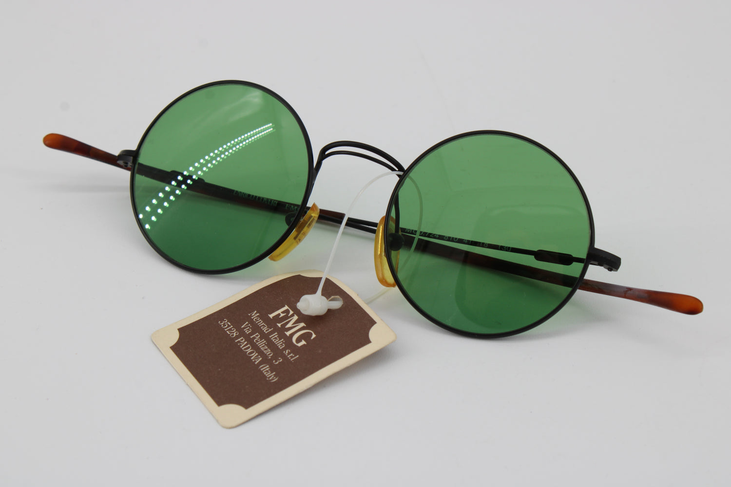 Enrico Coveri Glasses 724-810 Vintage Glasses · NOS · Brown-Black · 41-18-130 · Unworn