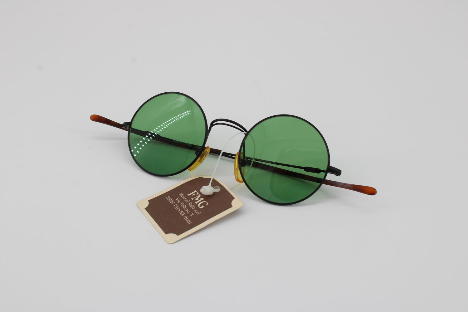 Enrico Coveri Glasses 724-810 Vintage Glasses · NOS · Brown-Black · 41-18-130 · Unworn