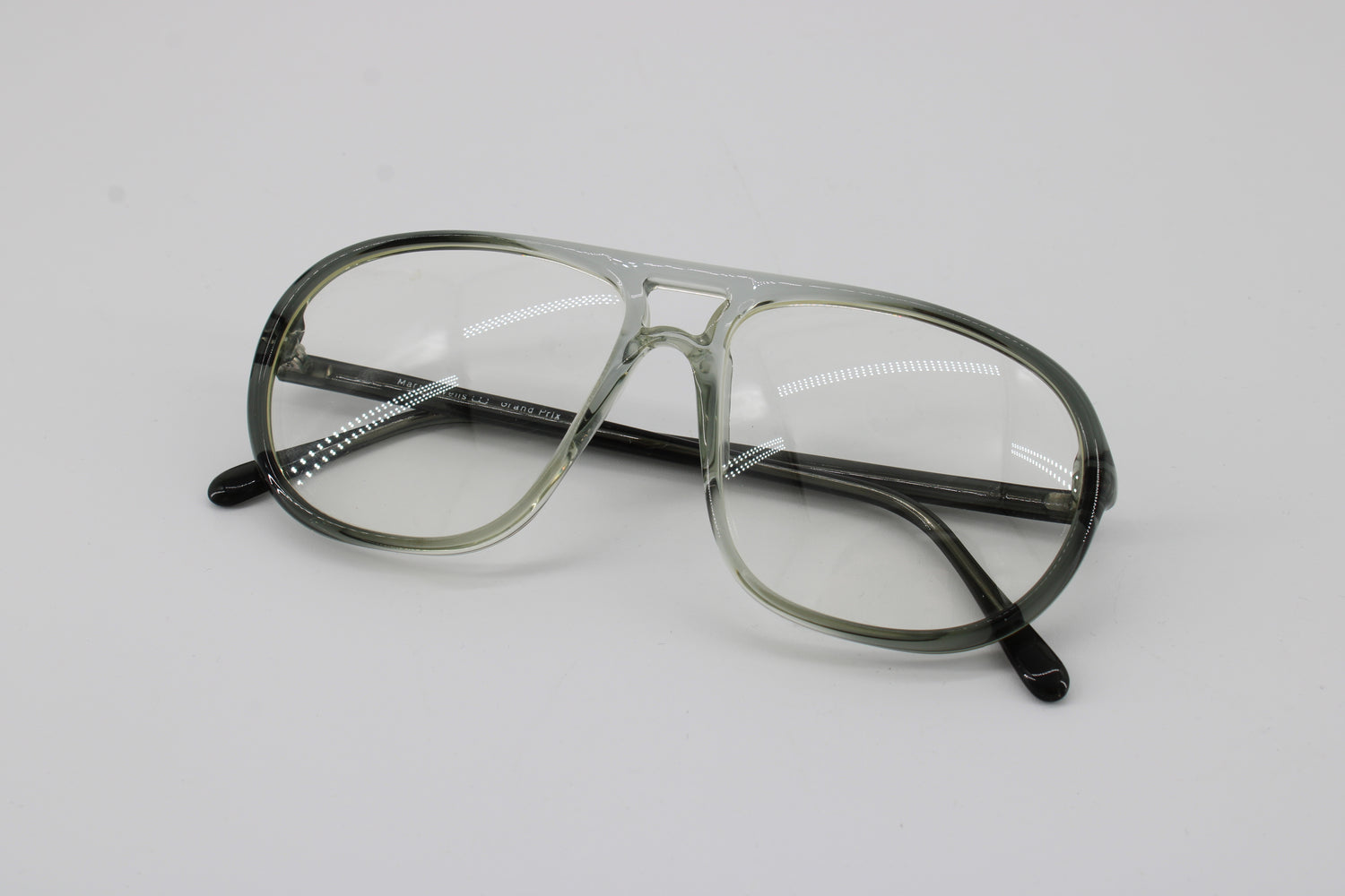 Martin Wells Glasses Grand Prix Vintage Glasses · NOS · Black-Grey · 58-16-145 · Unworn