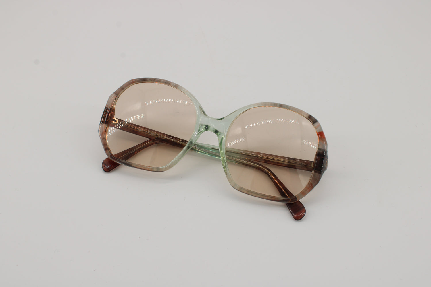 Martin Wells Glasses Mel'ssa Vintage Glasses · NOS · Blue-Green-Grey · 52-18-135 · Unworn