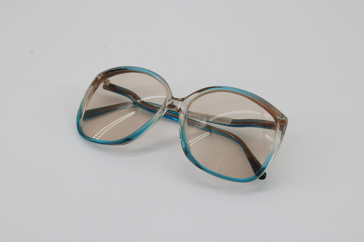Martin Wells Glasses Lavinia Vintage Glasses · NOS · Blue-Black · 135 · Unworn