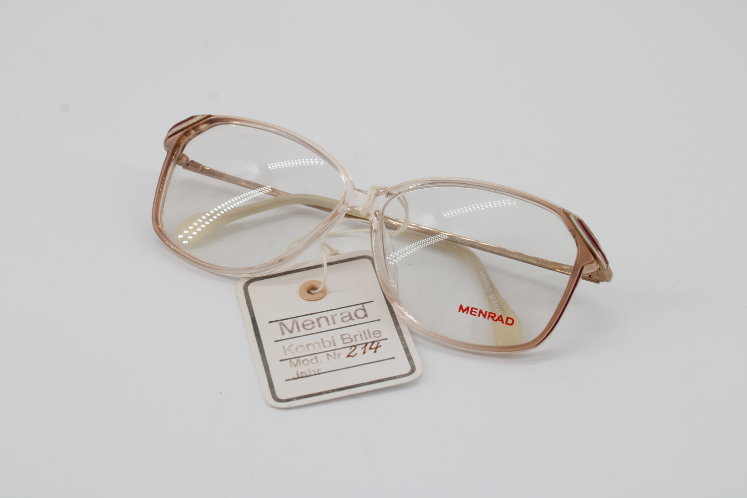 Menrad Glasses 214-263 Vintage Glasses · NOS · Brown-Transperent · 125 · Unworn