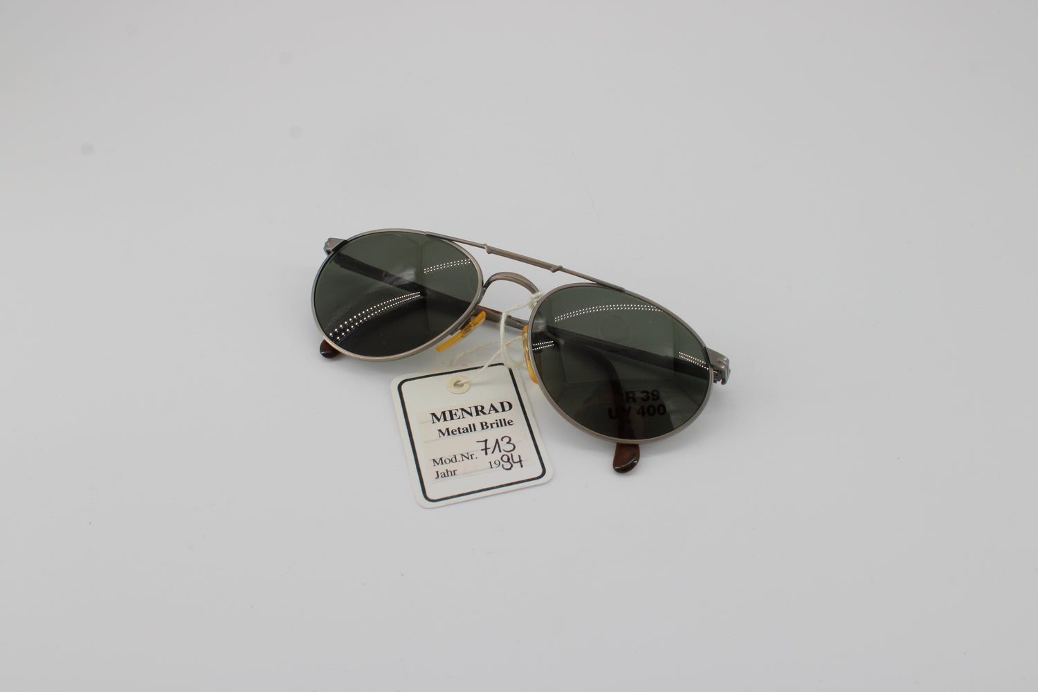Menrad Glasses 1713-260 Vintage Glasses · NOS · Silver-Black · 140 · Unworn