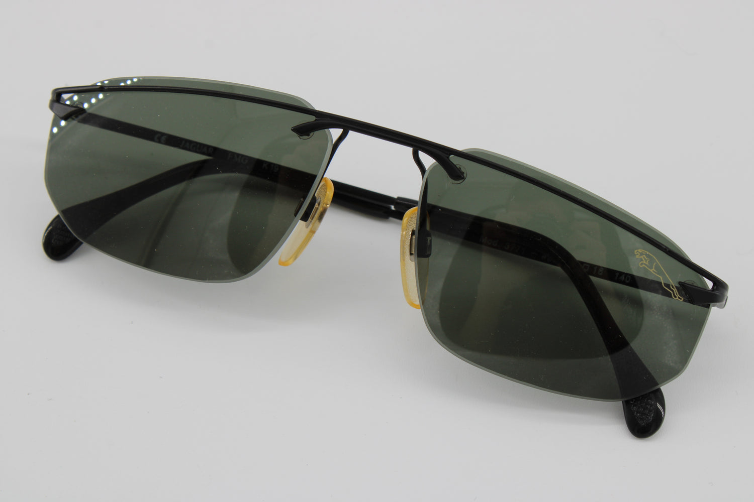 Jaguar Glasses 3771-400 Vintage Glasses · NOS · Black · 56-16-140 · Unworn