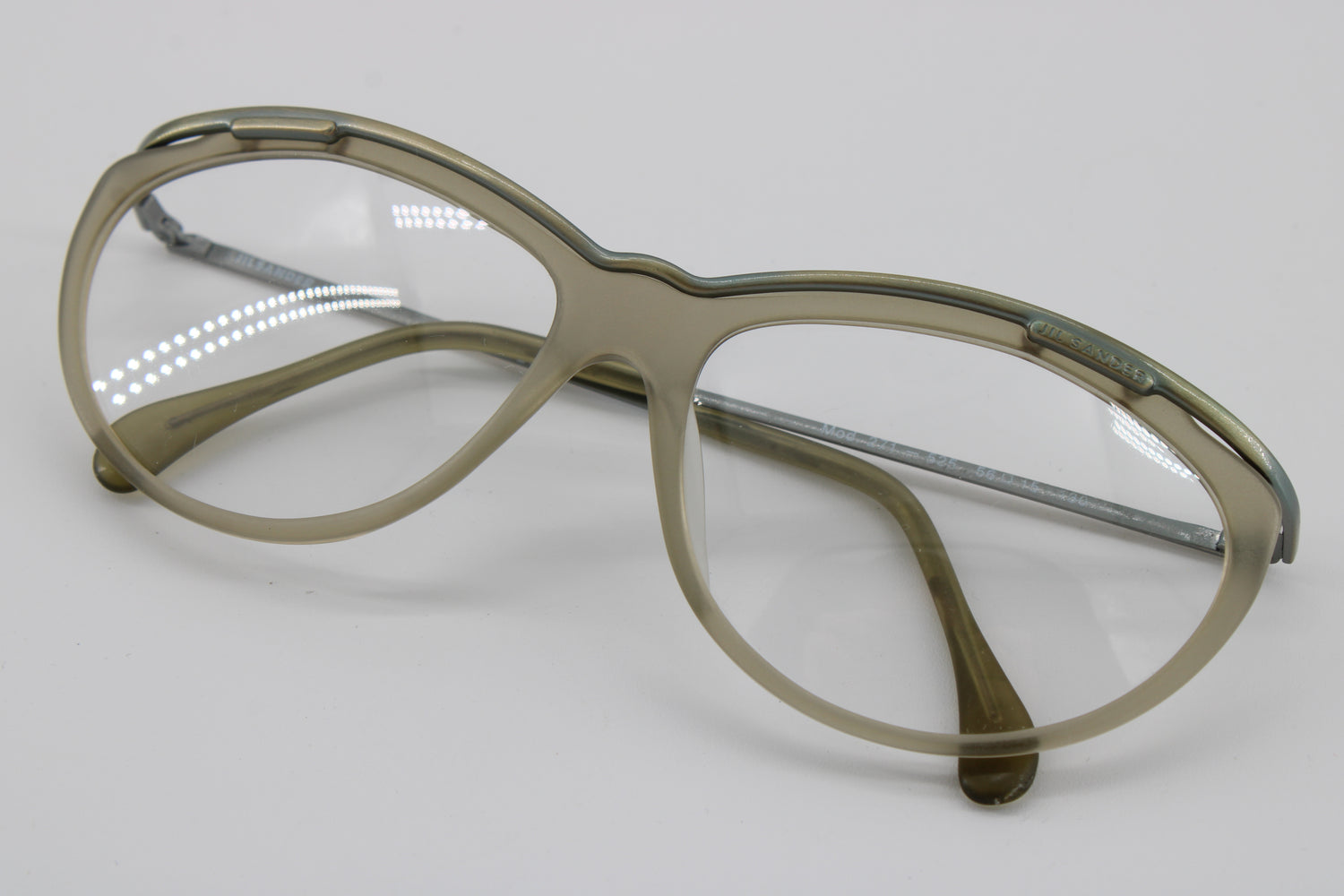 Jil Sander Glasses 271-525 Vintage Glasses · NOS · Grey-Silver · 56-15-130 · Unworn