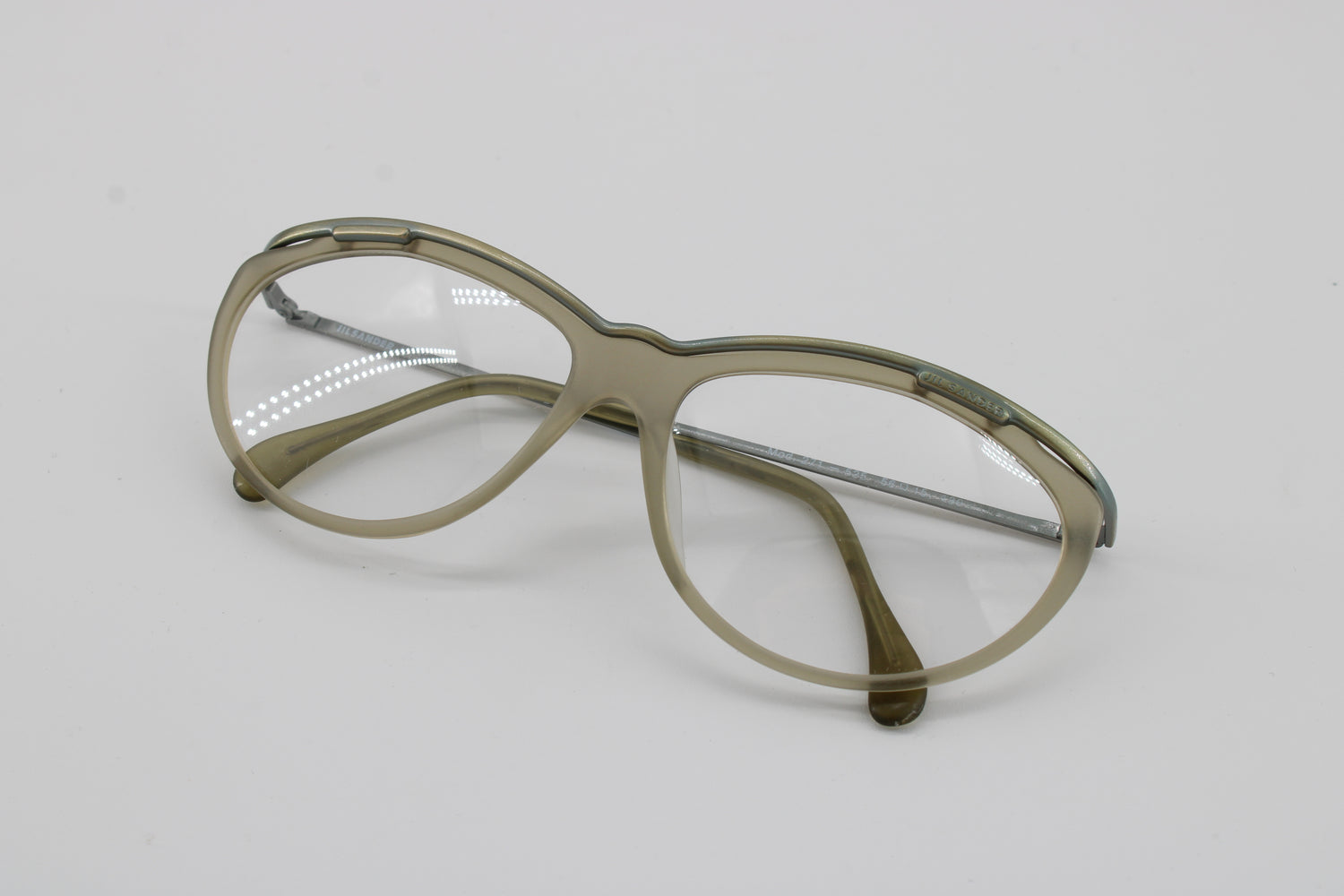 Jil Sander Glasses 271-525 Vintage Glasses · NOS · Grey-Silver · 56-15-130 · Unworn