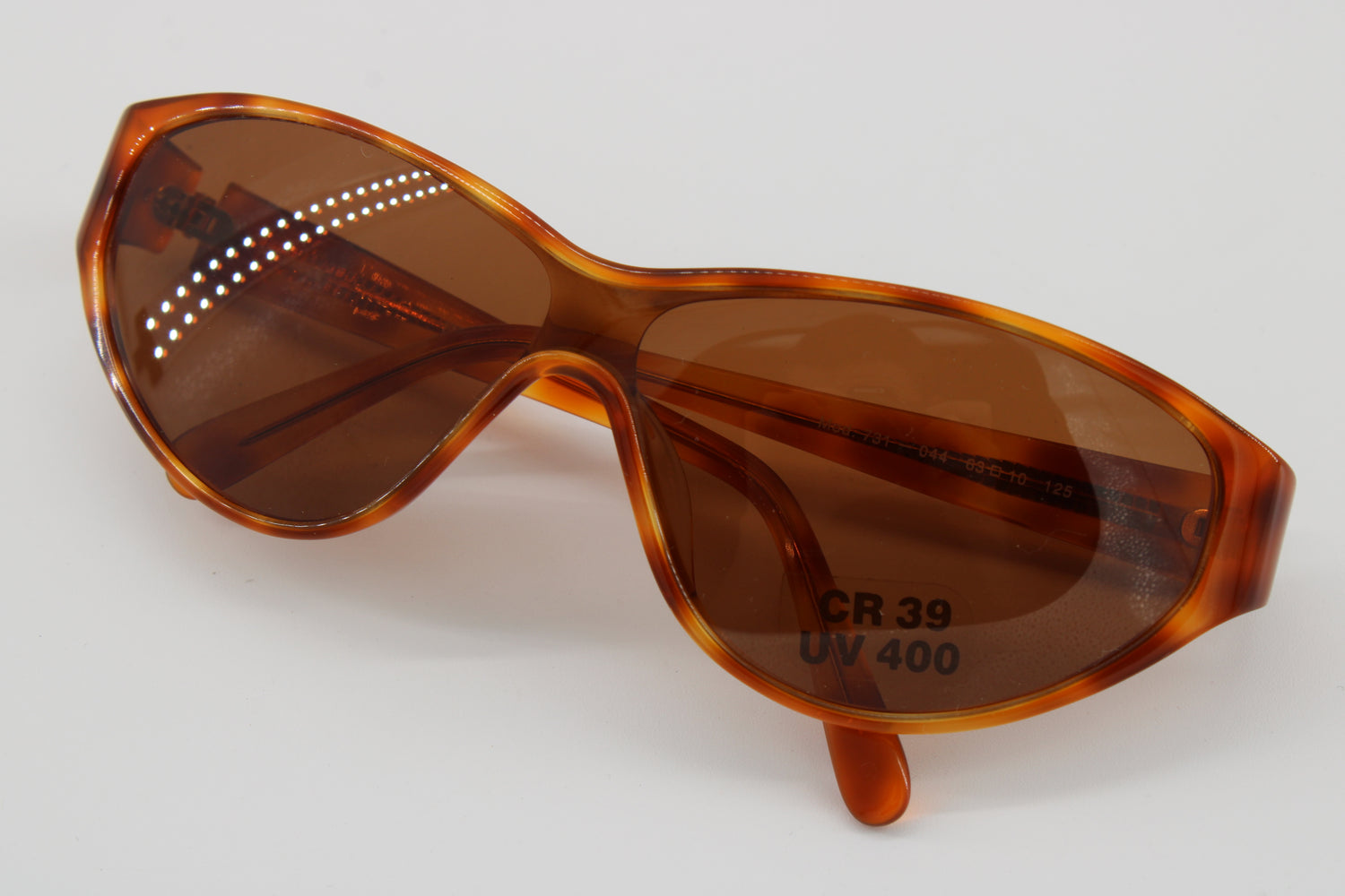 Jil Sander Glasses 731-044 Vintage Glasses · NOS · Brown-Black · 63-10-125 · Unworn