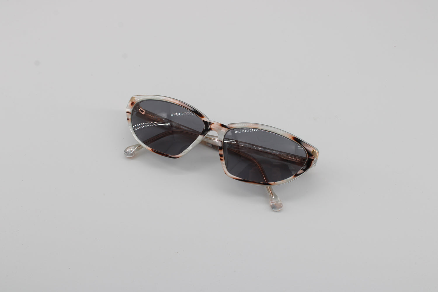 Jil Sander Glasses 240-008 Vintage Glasses · NOS · White-Black · 57-14-135 · Unworn