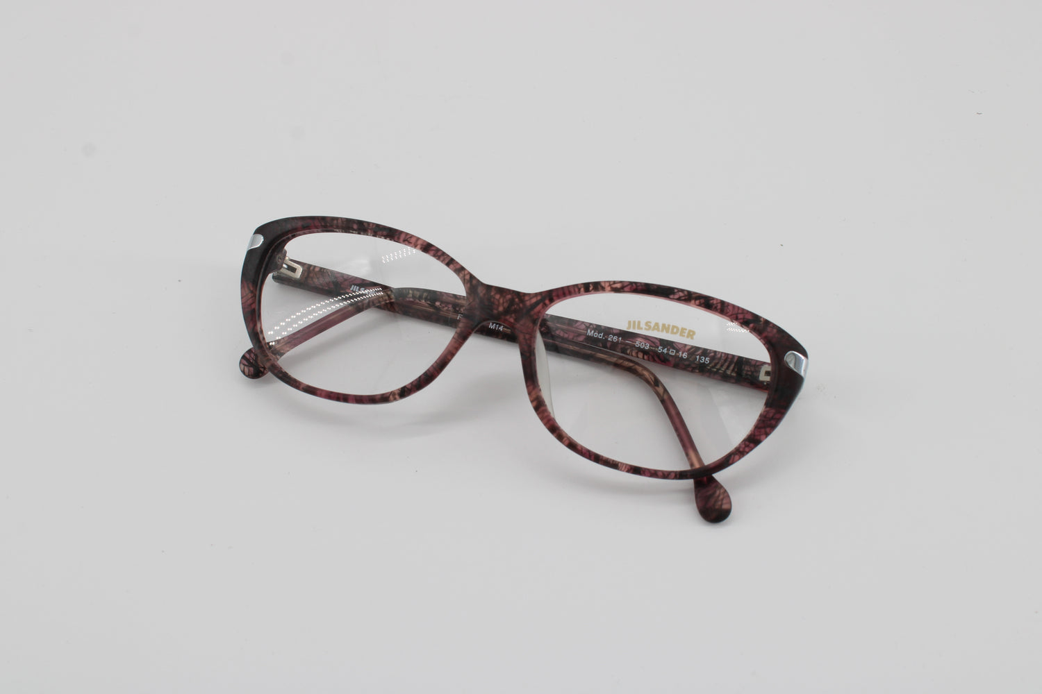 Jil Sander Glasses 261-503 Vintage Glasses · NOS · Black-Purple · 54-16-135 · Unworn
