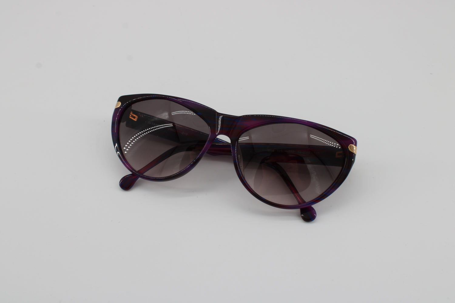 Jil Sander Glasses 725-350 Vintage Glasses · NOS · Purple · 59-16-135 · Unworn