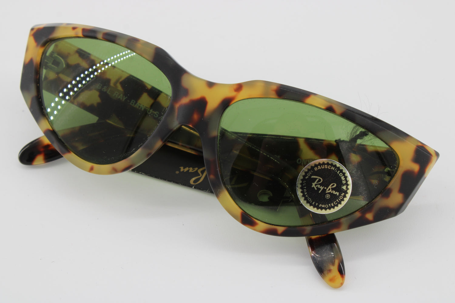 Ray Ban Glasses ONYX W802 Vintage Glasses · NOS · Yellow-Black · 15 · Unworn