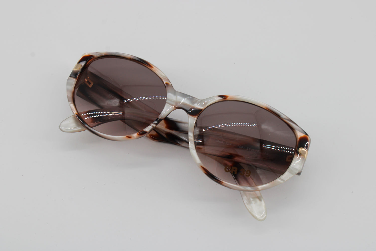 Jil Sander Glasses 727-150 Vintage Glasses · NOS · White-Black · 55-18-135 · Unworn