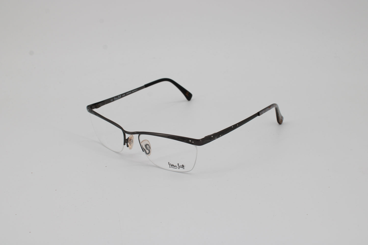 L'wren Scott Glasses 333006-420 Vintage Glasses · NOS · Black · 52-17-135 · Unworn