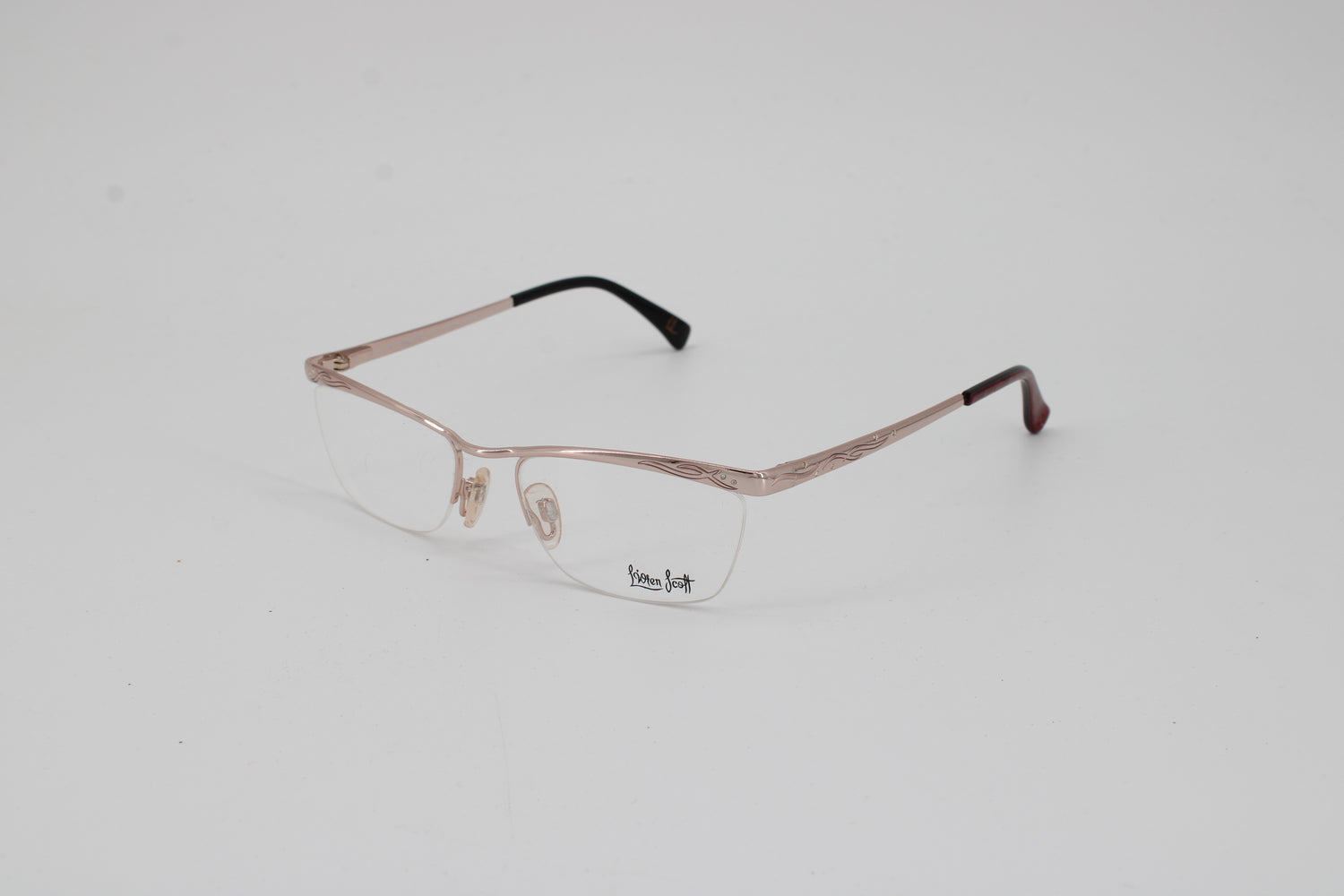 L'wren Scott Glasses 333006-810 Vintage Glasses · NOS · Silver color · 52-17-135 · Unworn