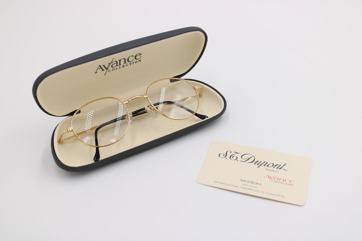 S.T. Dupont Avance Glasses M D505/20 V6050 · NOS · 23kt gold-plated · Made in Germany