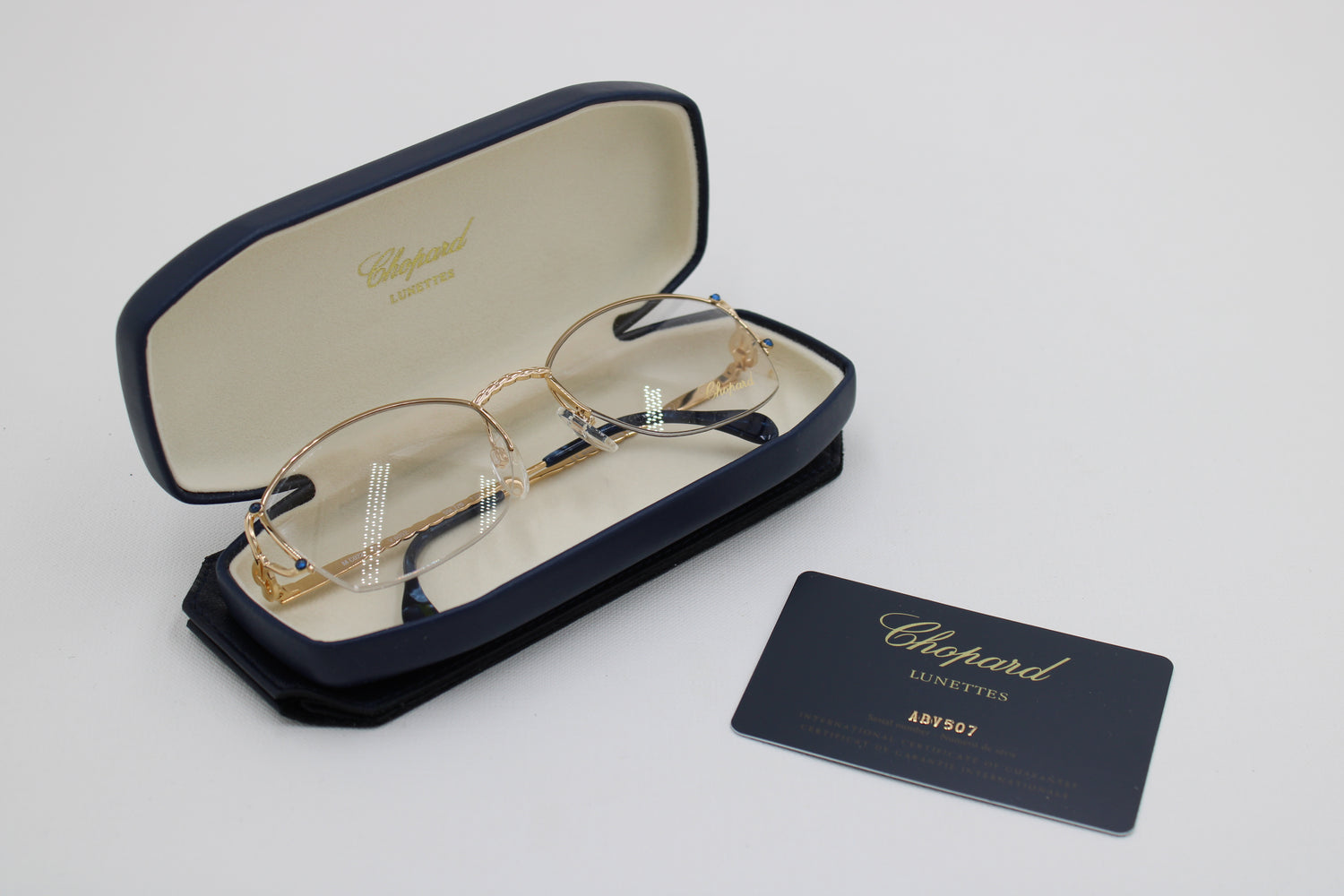 Chopard Lunettes M C022/24 V6052 · NOS · 23K gold · Made in Austria
