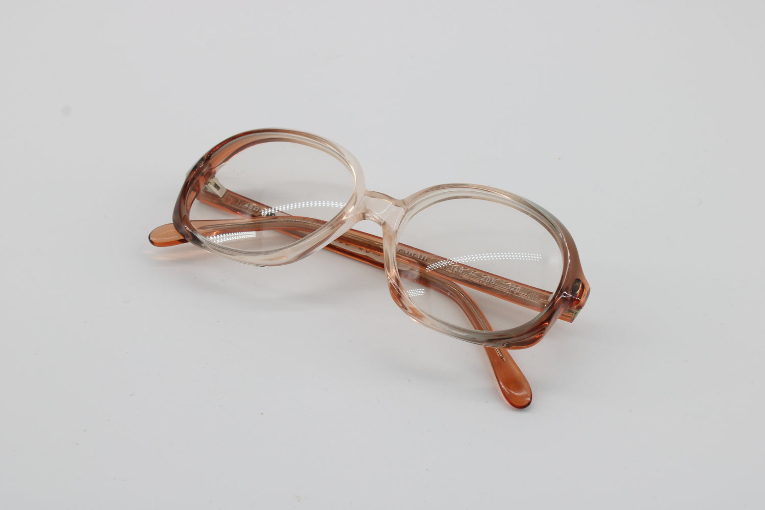 Menrad Glasses 140-205 Vintage Glasses · NOS · Brown  Transparent · 46-14-120 · Unworn