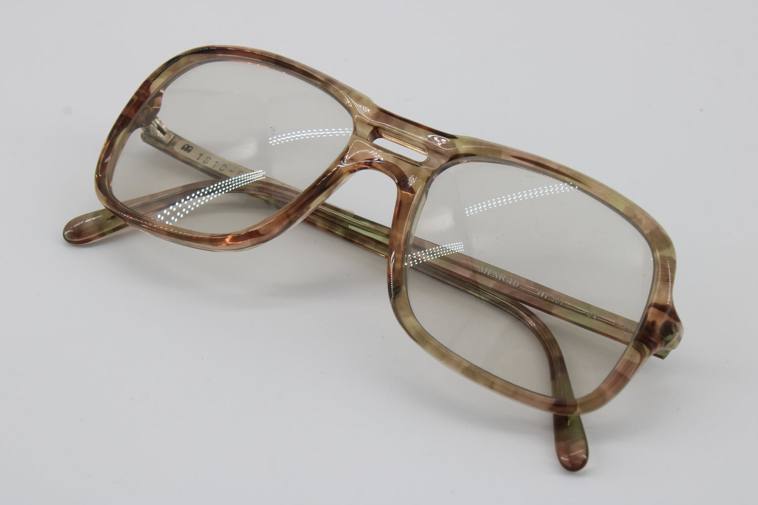 Menrad Glasses 161-54 Vintage Glasses · NOS · Grey-Green  Transparent · 54-19-135 · Unworn