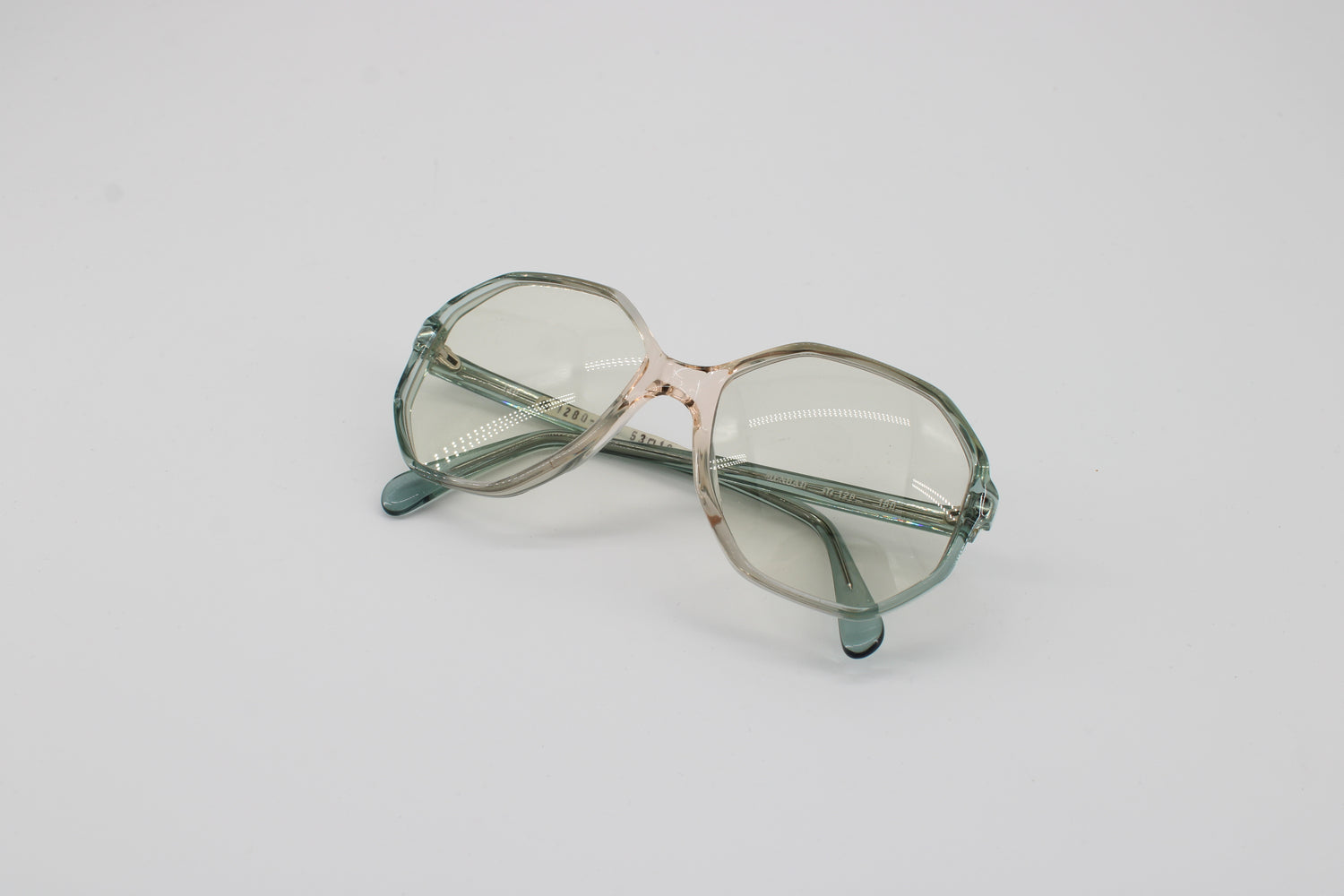 Menrad Glasses 128-180 Vintage Glasses · NOS · Blue Transparent · 53-16-130 · Unworn