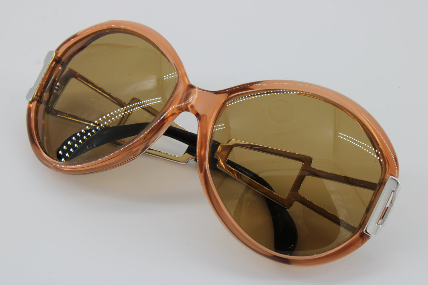 Menrad Glasses 711 Vintage Glasses · NOS · Orange Transparent · 145 · Unworn