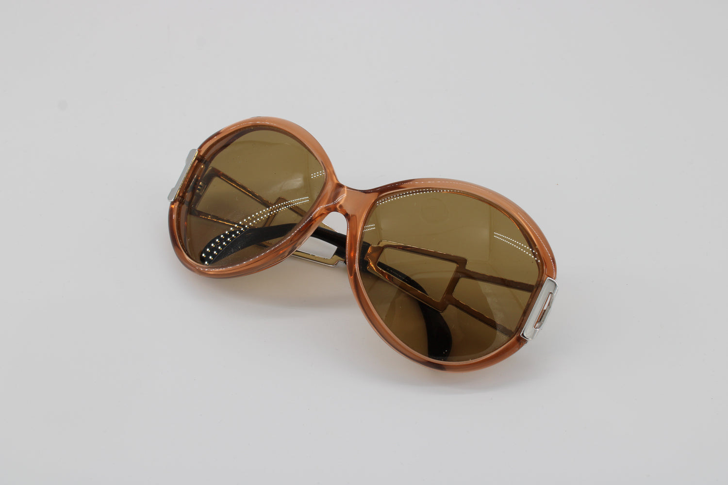 Menrad Glasses 711 Vintage Glasses · NOS · Orange Transparent · 145 · Unworn