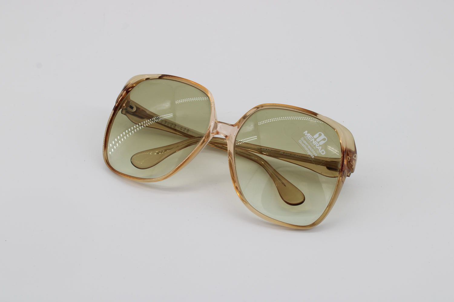 Menrad Glasses 53422-420 Vintage Glasses · NOS · Brown  Transparent · 130 · Unworn