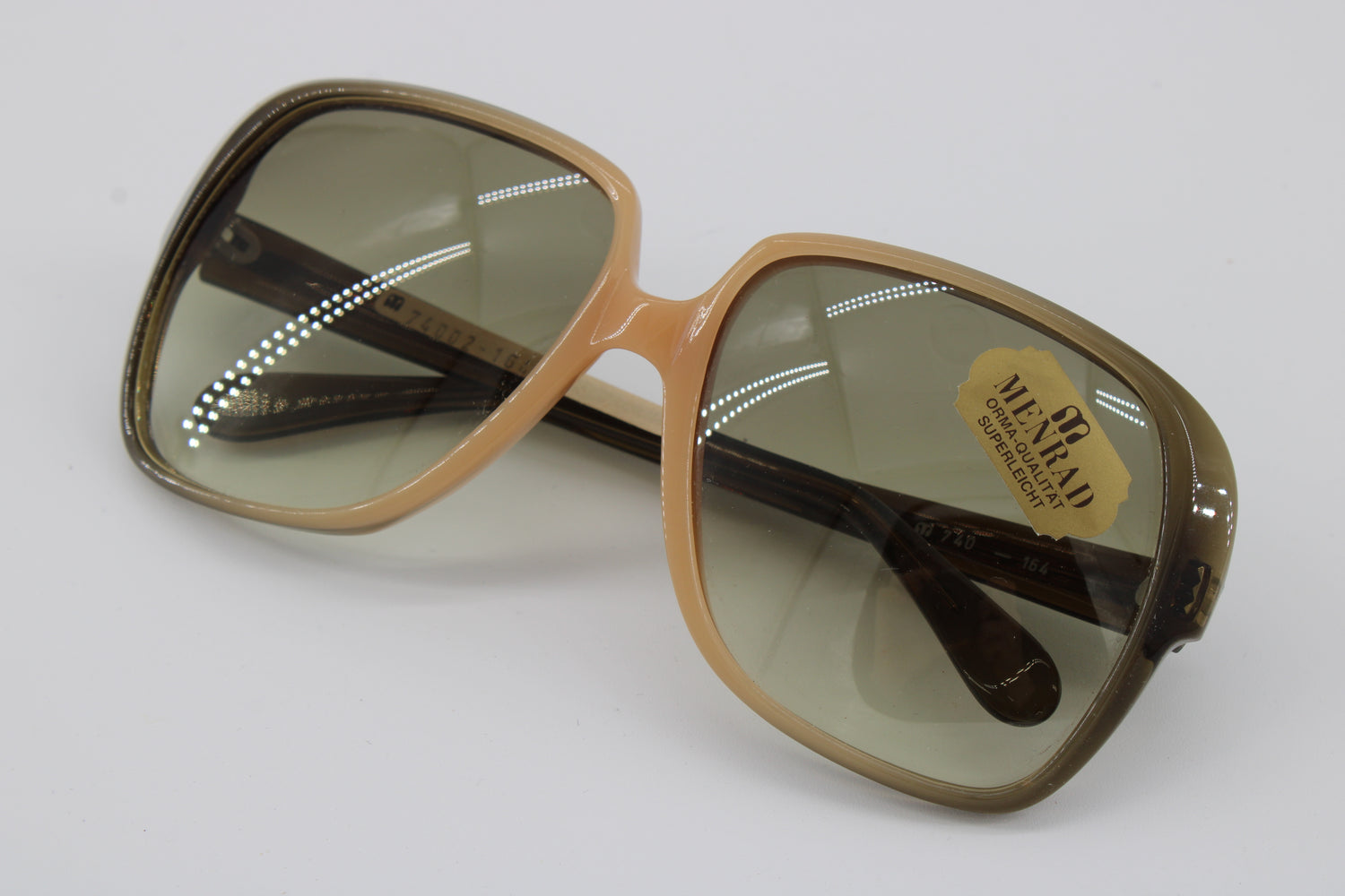 Menrad Glasses 74002-164 Vintage Glasses · NOS · Black-Brown  Transparent · 140 · Unworn