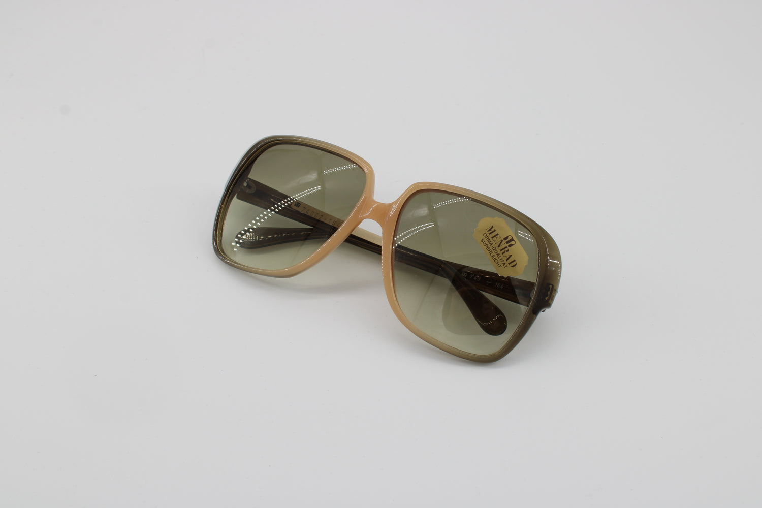 Menrad Glasses 74002-164 Vintage Glasses · NOS · Black-Brown  Transparent · 140 · Unworn