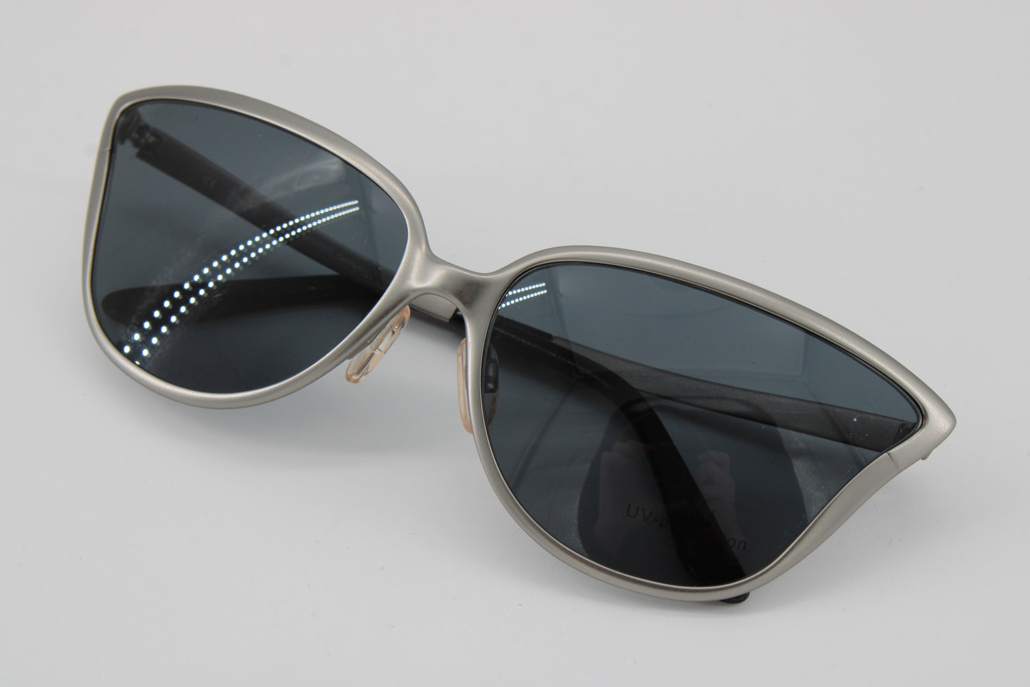 L'wren Scott Glasses 337301-650 Vintage Glasses · NOS · Silver · 63-15-135 · Unworn