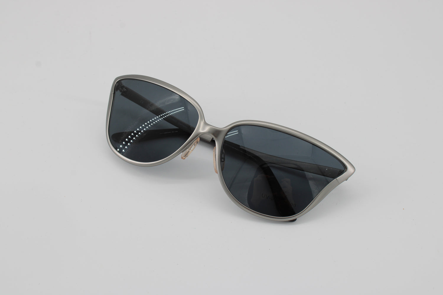 L'wren Scott Glasses 337301-650 Vintage Glasses · NOS · Silver · 63-15-135 · Unworn