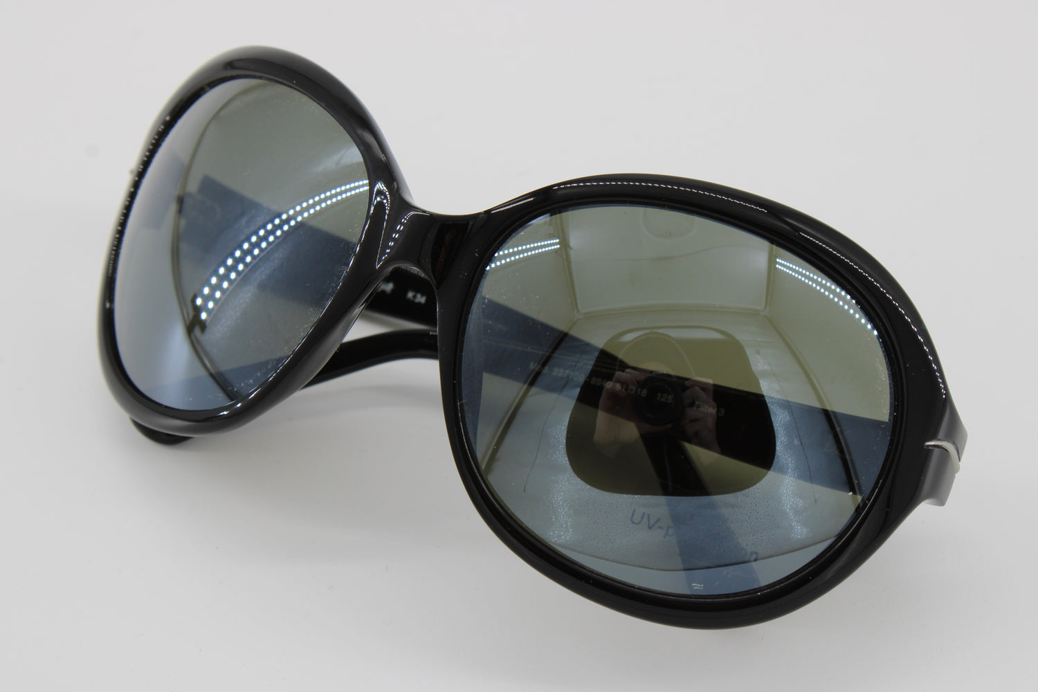 L'wren Scott Glasses 337109-8840 Vintage Glasses · NOS · Black Transparent · 61-18-125 · Unworn
