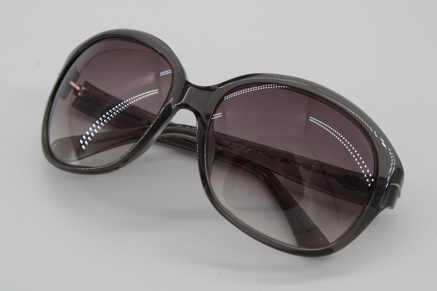 L'wren Scott Glasses 337108-6373 Vintage Glasses · NOS · Grey Transparent · 60-17-125 · Unworn