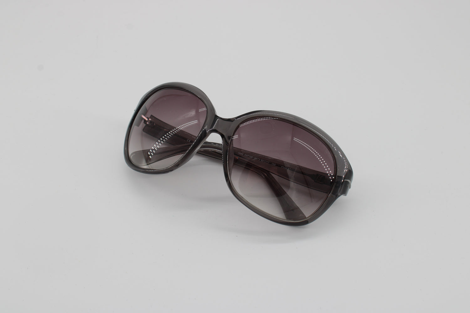 L'wren Scott Glasses 337108-6373 Vintage Glasses · NOS · Grey Transparent · 60-17-125 · Unworn