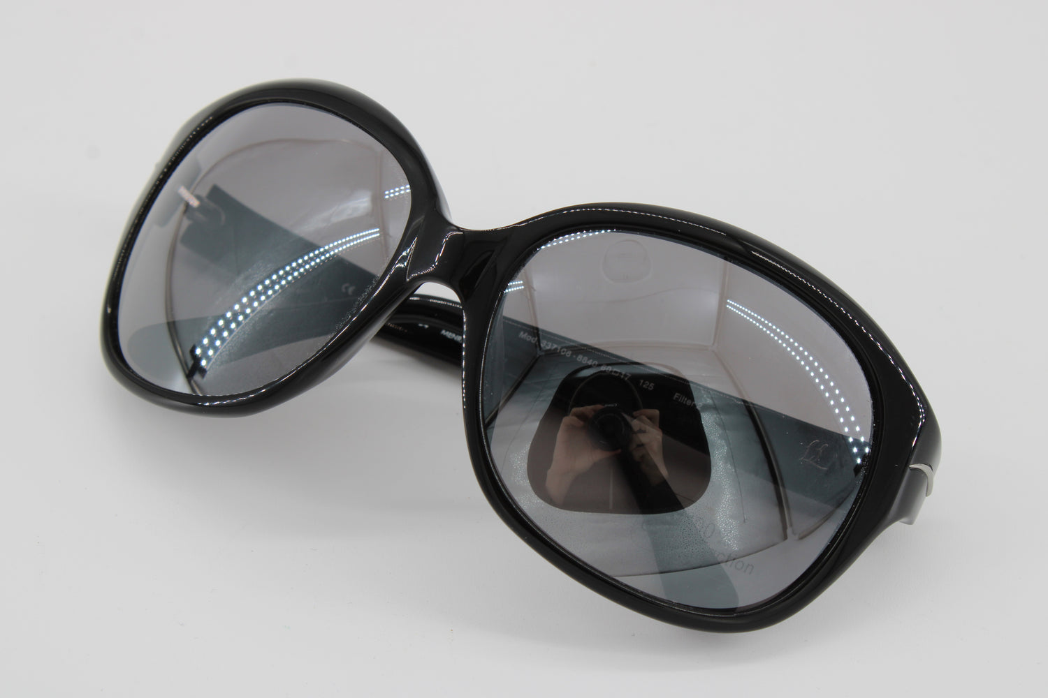 L'wren Scott Glasses 337108-8840 Vintage Glasses · NOS · Black Transparent · 60-17-125 · Unworn