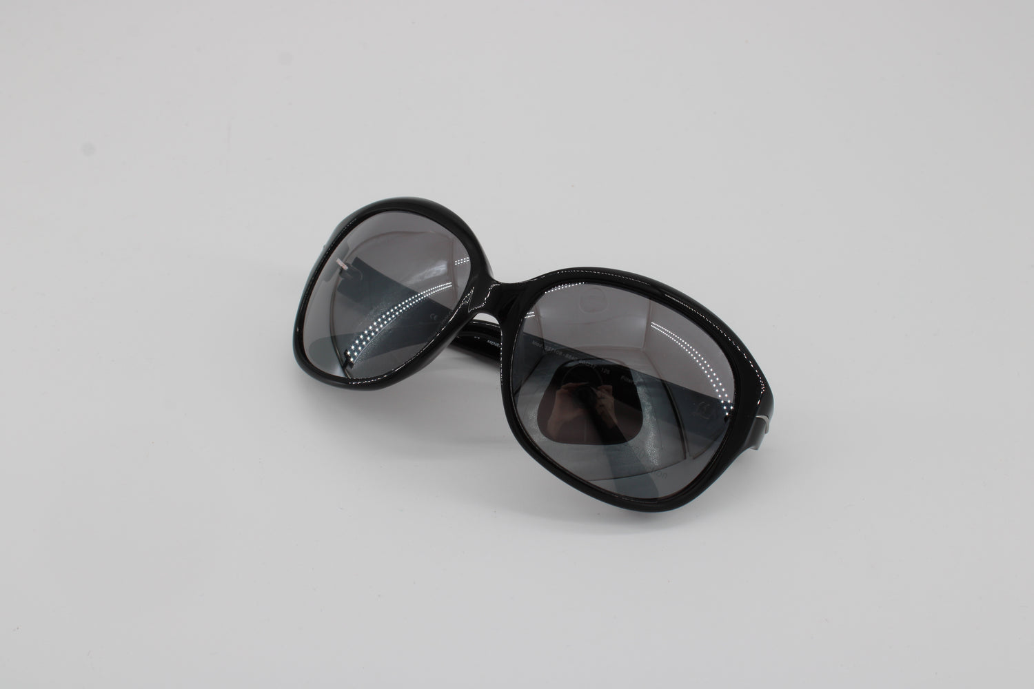 L'wren Scott Glasses 337108-8840 Vintage Glasses · NOS · Black Transparent · 60-17-125 · Unworn