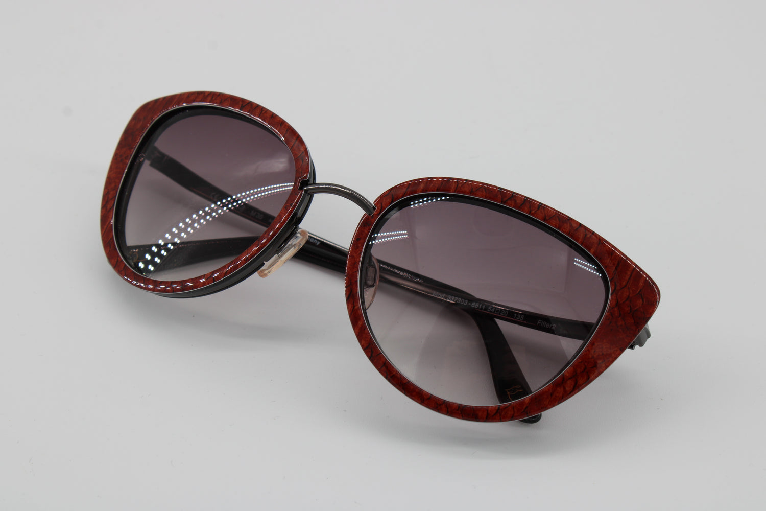 L'wren Glasses 337303-6811 Vintage Glasses · NOS · Brown-Black · 54-20-135 · Unworn