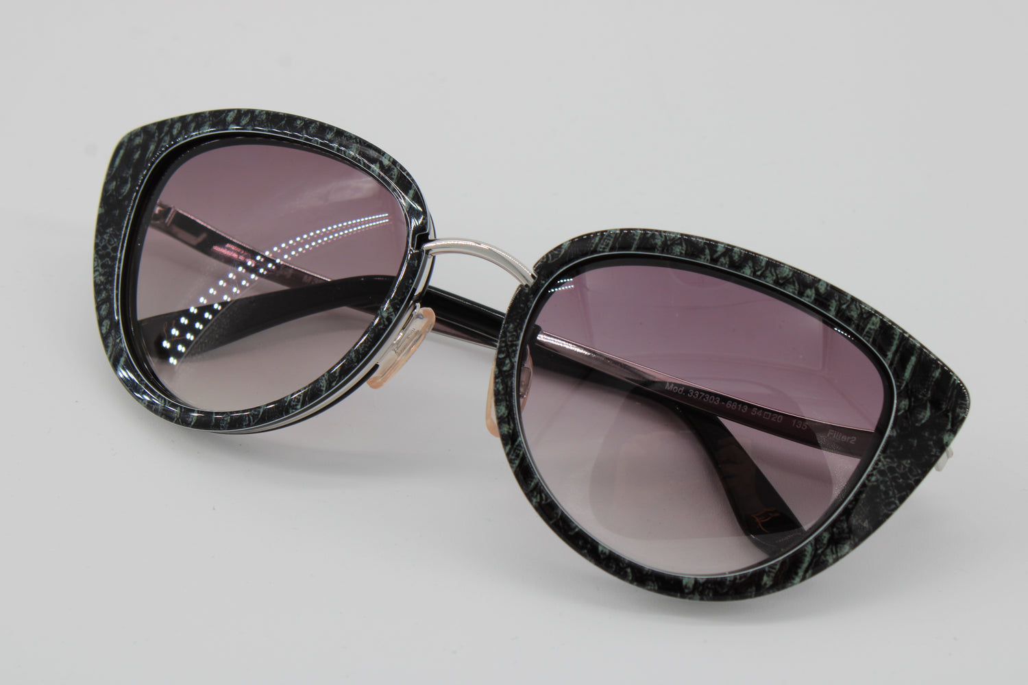 L'wren Glasses 337303-6813 Vintage Glasses · NOS · Grey-Black · 54-20-135 · Unworn