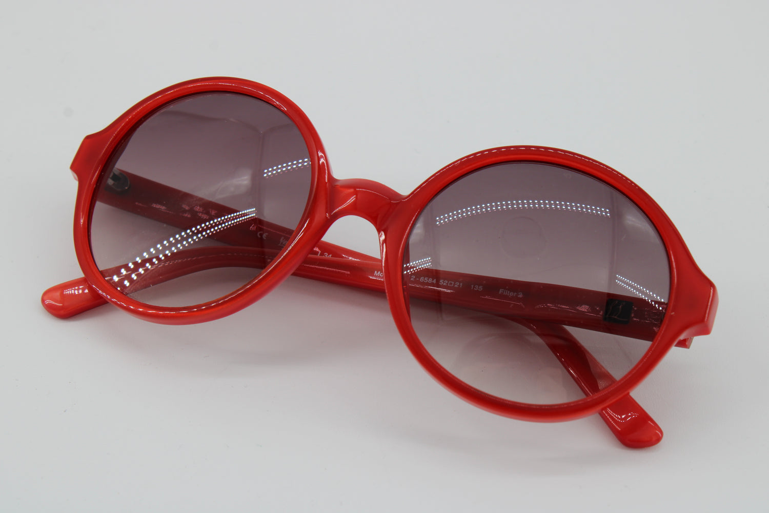 L'wren Glasses 337112-6584 Vintage Glasses · NOS · Red · 52-21-135 · Unworn