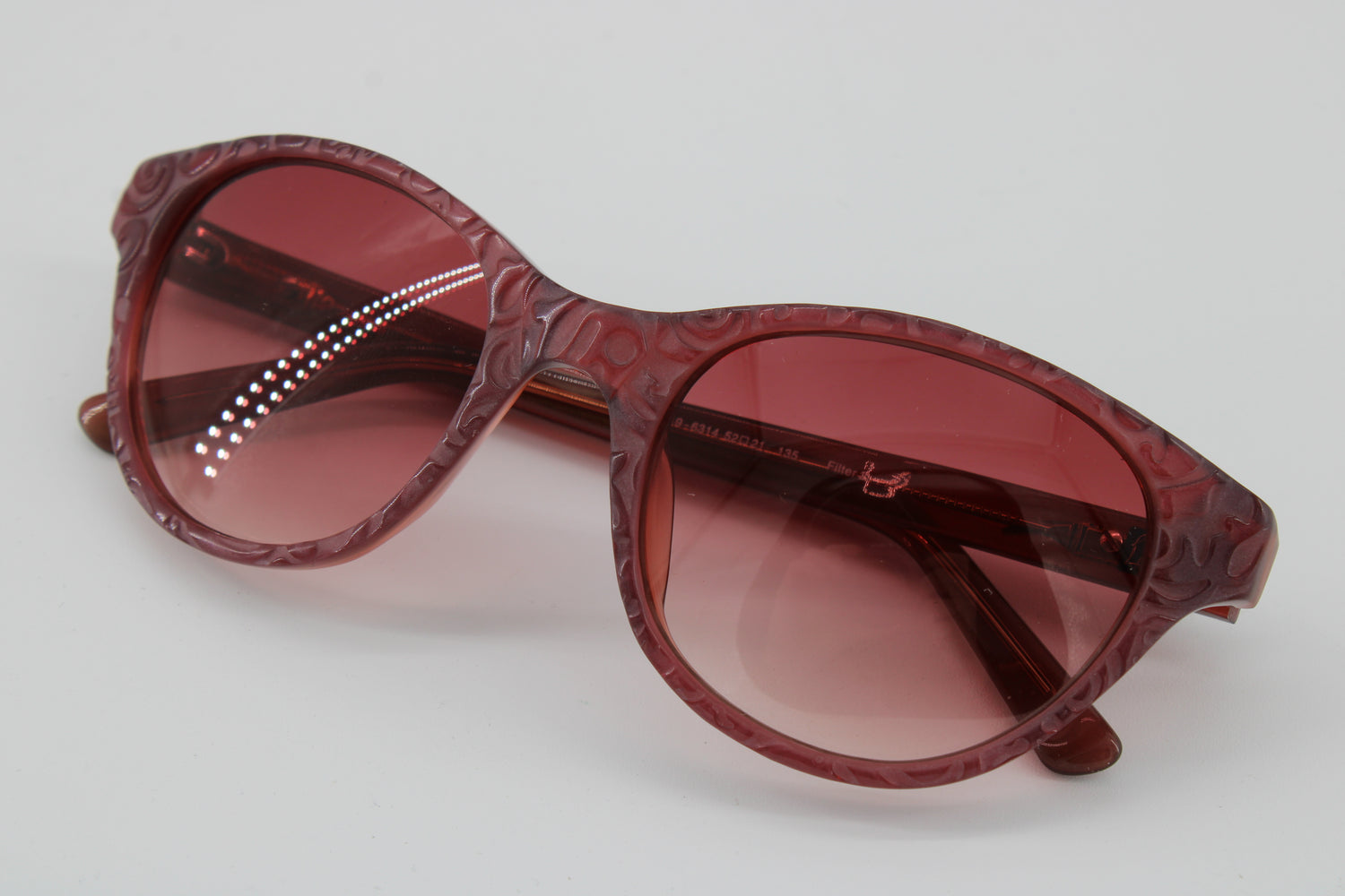 L'wren Glasses 337119-6314 Vintage Glasses · NOS · Pink-Transperent · 52-21-135 · Unworn