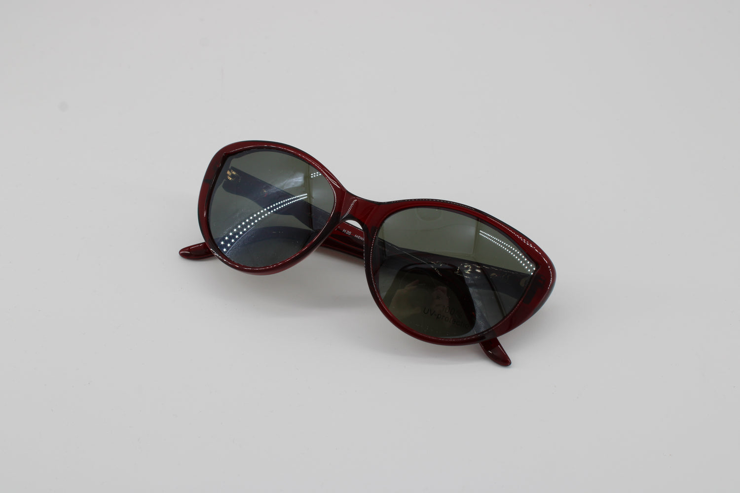 L'wren Glasses 337120-6578 Vintage Glasses · NOS · Dark Red · 58-17-140 · Unworn