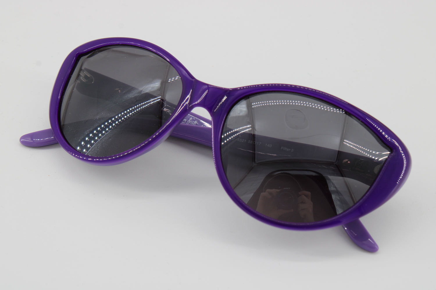 L'wren Glasses 337120-6521 Vintage Glasses · NOS · Purple · 58-17-140 · Unworn