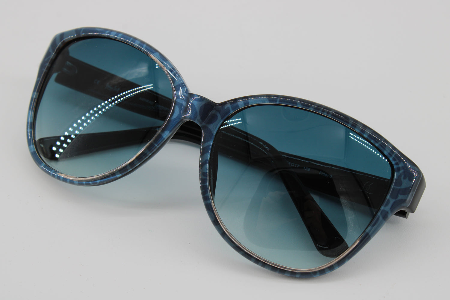 L'wren Glasses 337103-6573 Vintage Glasses · NOS · Blue · 58-17-135· Unworn