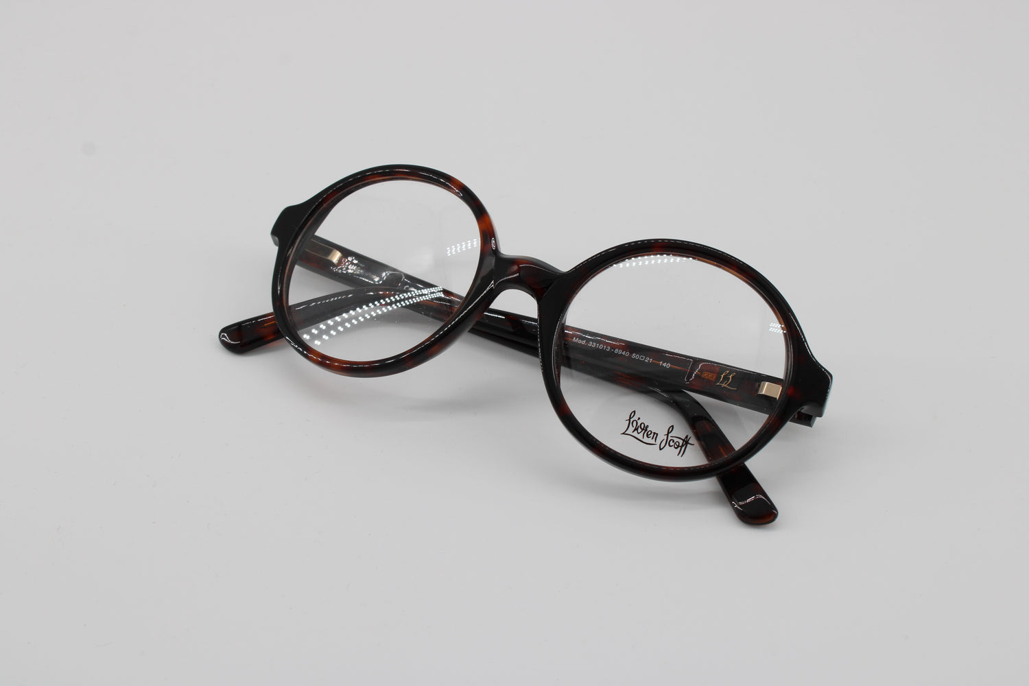 L'wren Glasses 331013-8940 Vintage Glasses · NOS · Black-Brown · 50-21-140 · Unworn
