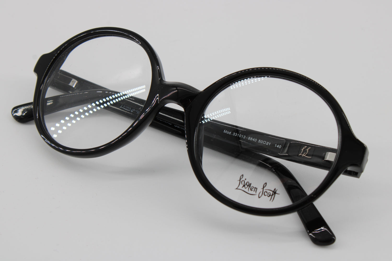 L'wren Glasses 331013-8840 Vintage Glasses · NOS · Black · 50-21-140 · Unworn